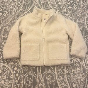 Baby Gap size 5T Sherpa fleece Full Zip